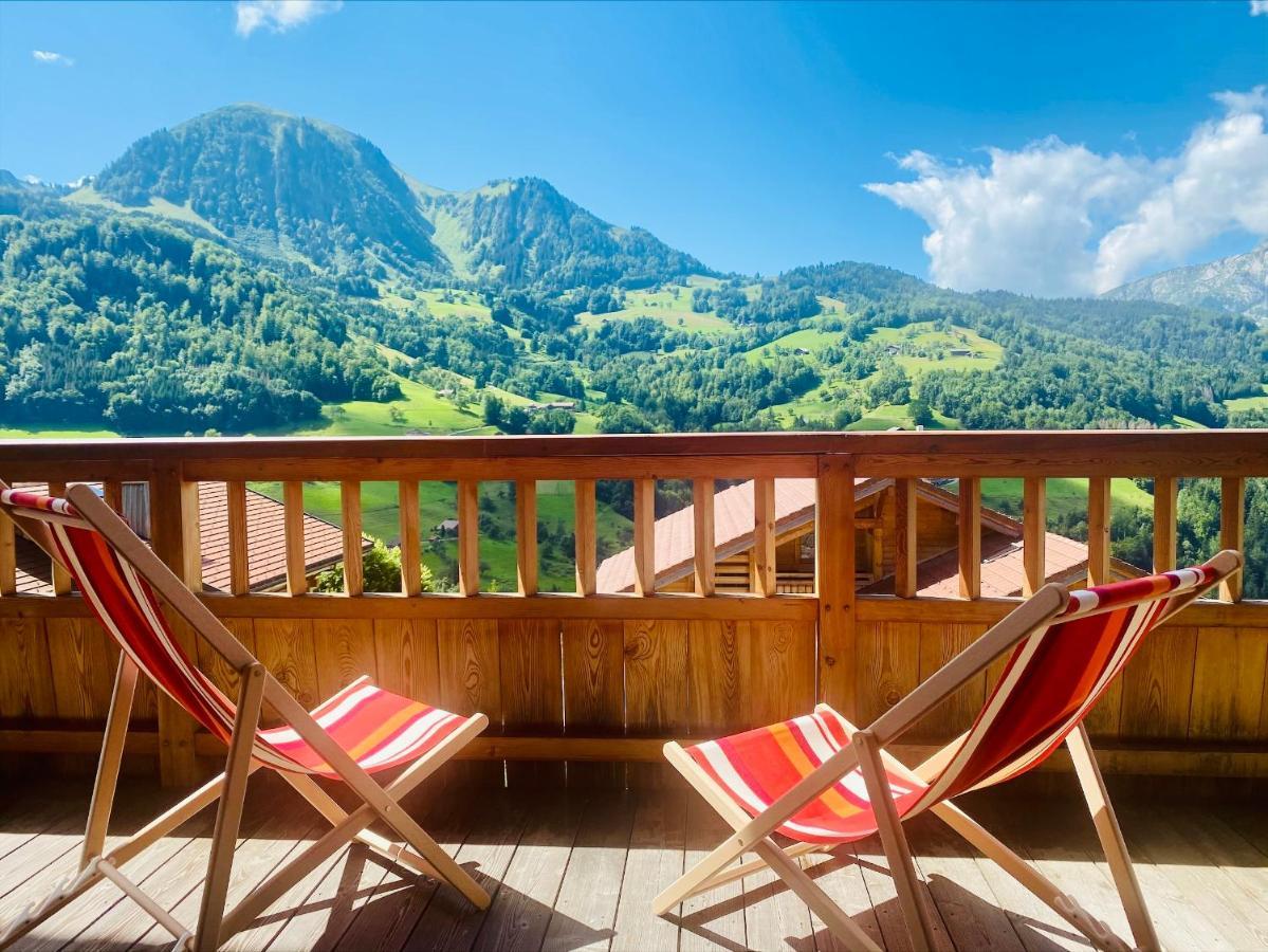 Le Paret Chambres D'Hotes De Charme & Spa Manigod Dış mekan fotoğraf