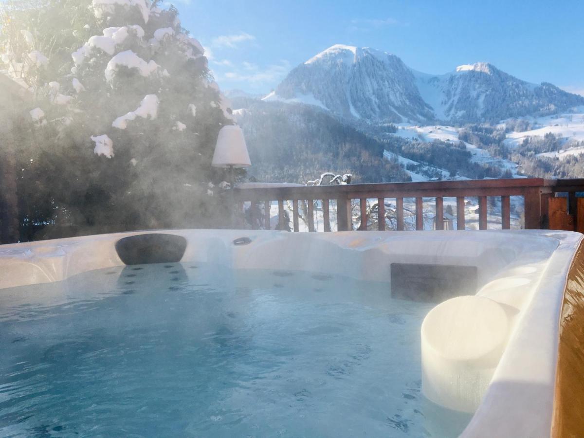 Le Paret Chambres D'Hotes De Charme & Spa Manigod Dış mekan fotoğraf