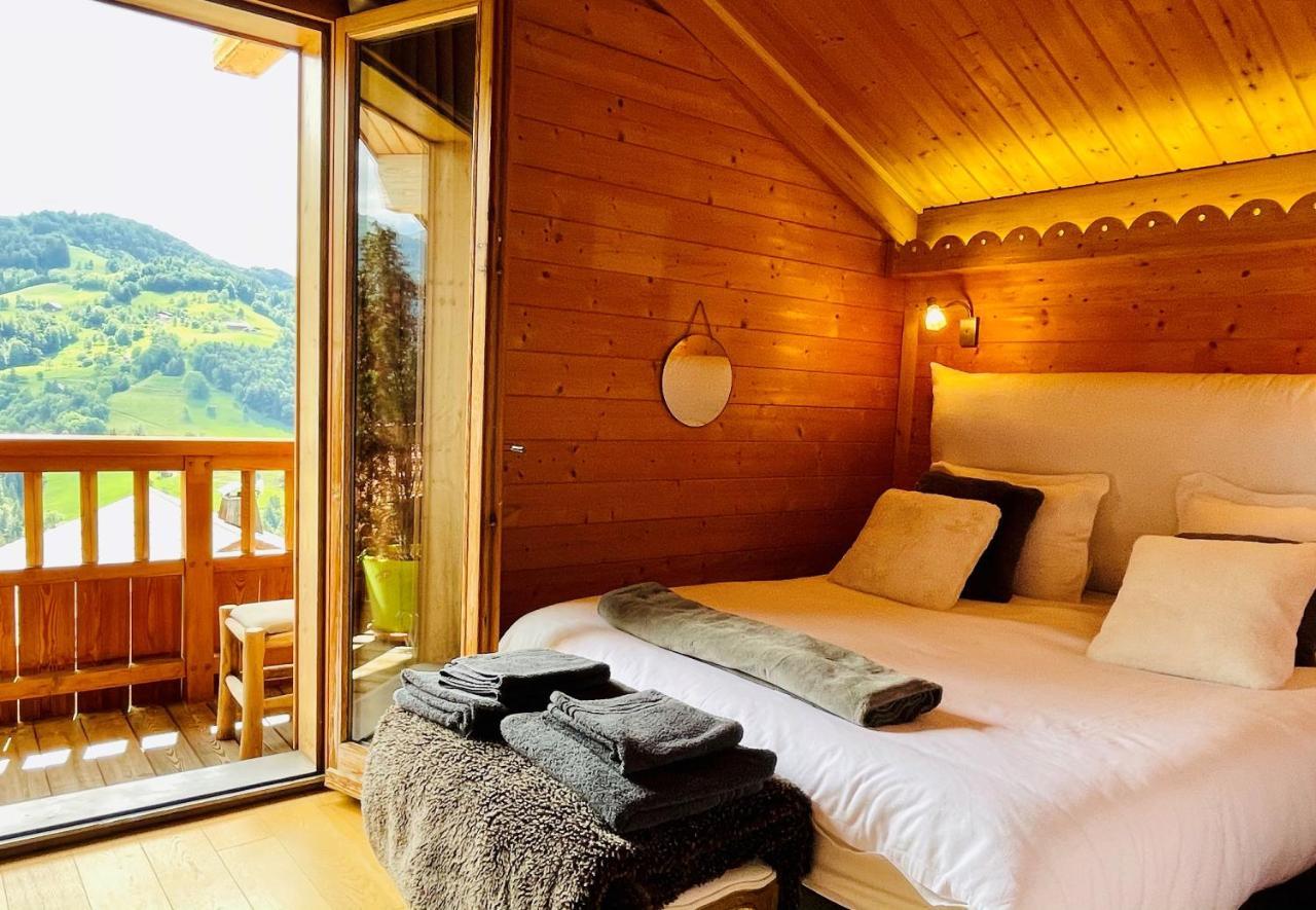 Le Paret Chambres D'Hotes De Charme & Spa Manigod Dış mekan fotoğraf