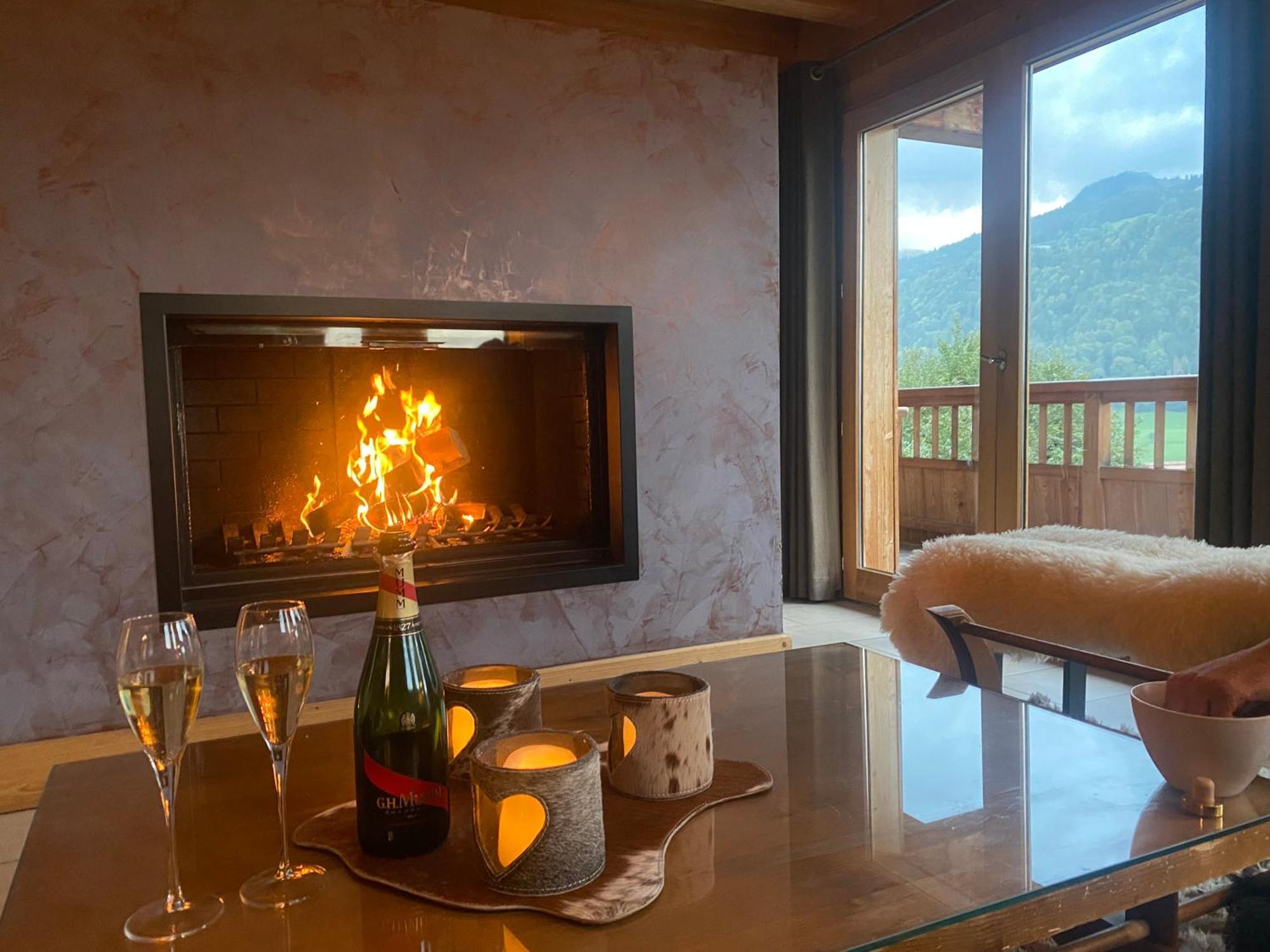 Le Paret Chambres D'Hotes De Charme & Spa Manigod Dış mekan fotoğraf