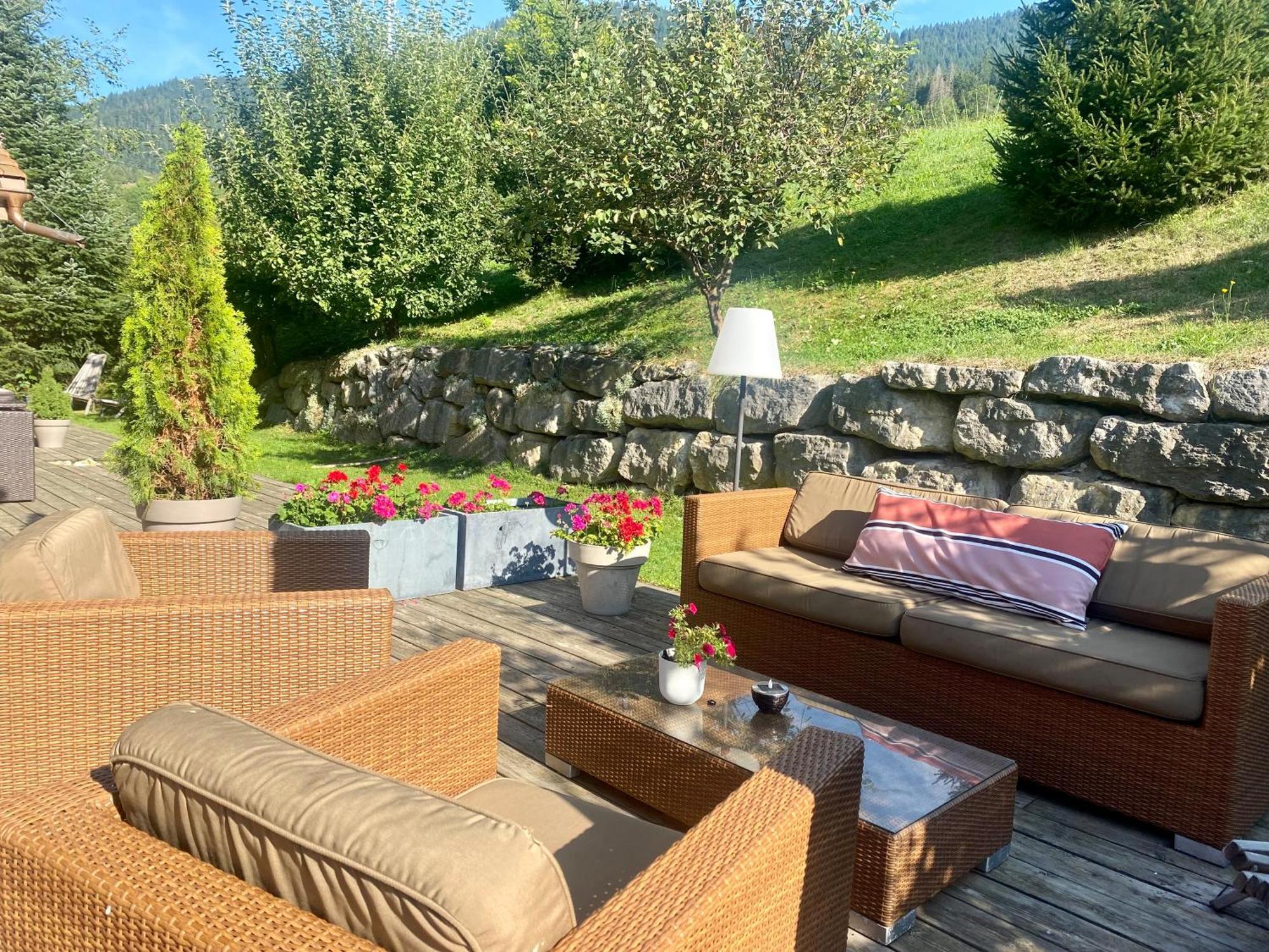 Le Paret Chambres D'Hotes De Charme & Spa Manigod Dış mekan fotoğraf